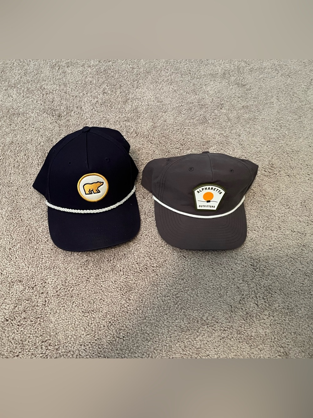 2 Rope Caps in Great Condition